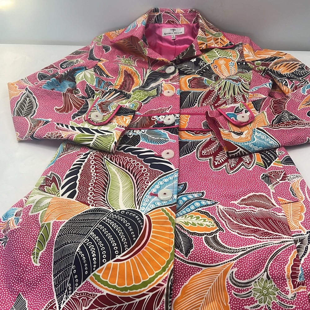 Andrea Becker Floral Jacket - Picture 3 of 13